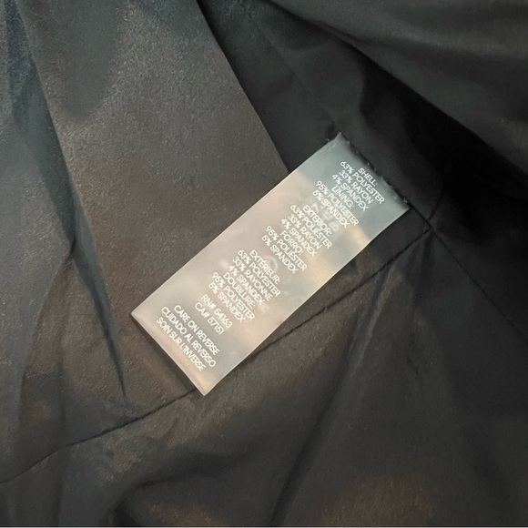 Calvin Klein Long Sleeves Jacket/ Blazer W/ Cream Piped Details - Duplicate - Picture 13 of 14